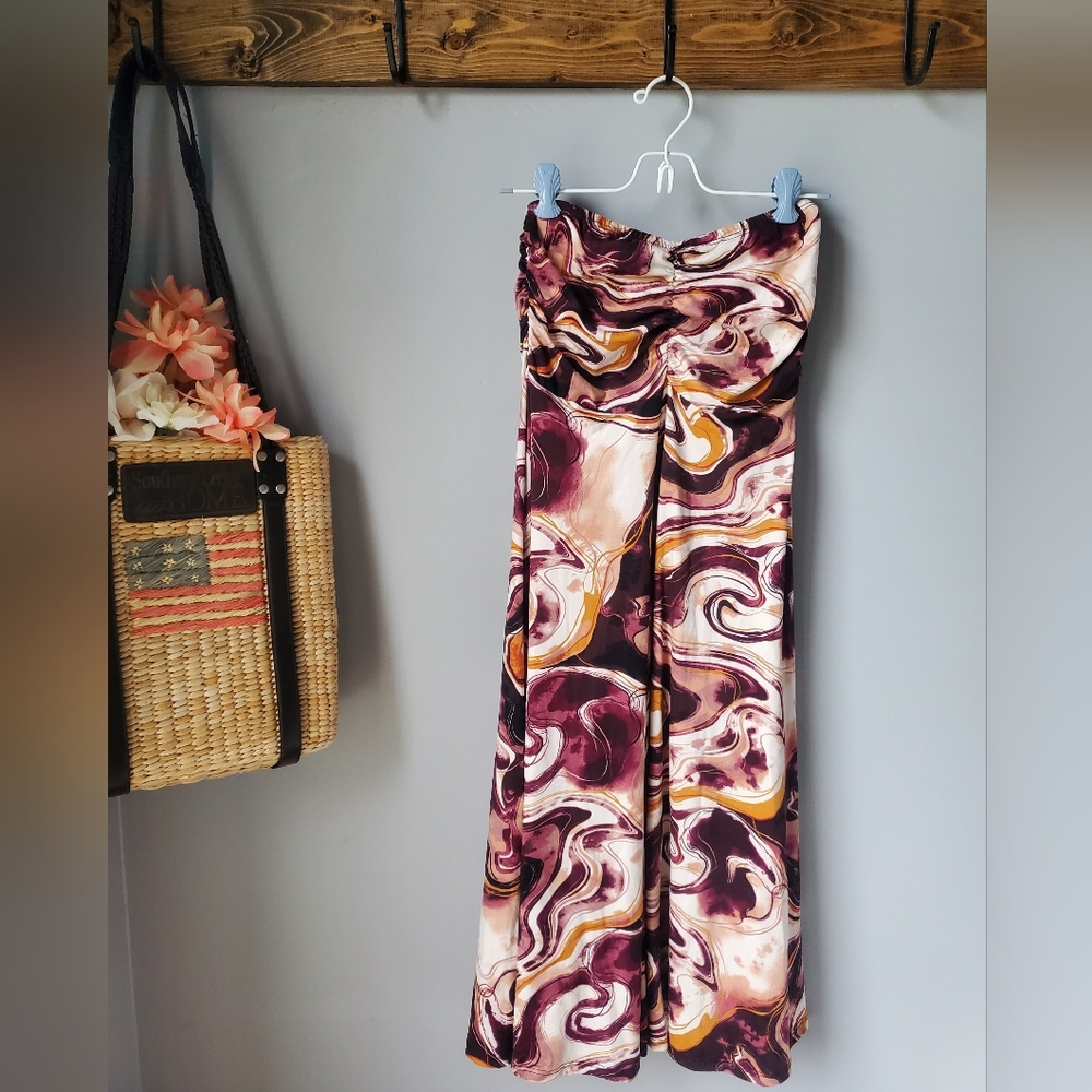 Earthbound Trading Co. Strapless Dress